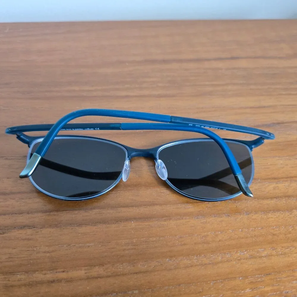 Silhouette Unisex Eyeglasses Frames and Case, SPX 1574
